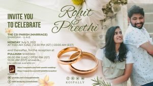 Marriage (Rohit and Preethi )