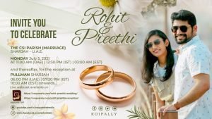 Reception (Rohit and Preethi )