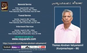 Thomas Abraham Valiyamannil