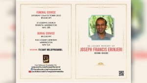 Joseph Francis Erinjeri