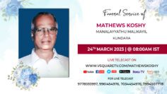 Mathews Koshy Funeral