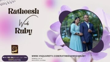 Ratheesh weds ruby