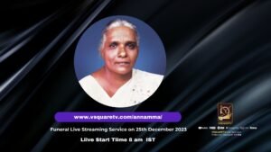Funeral live streaming Service Of Annamma