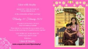 Weddings are a celebration of love, joy, and togetherness. They are a special day that deserves to be shared with all the people who hold a special place in your heart.