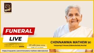 Funeral Service of Chinnamma Mathew