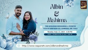 Wedding Live Streaming: Celebrate Albin and Mahima’s Special Day Online