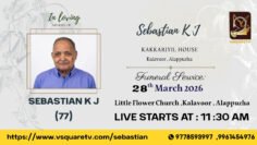 Memorial Portrait of Mr. K. J. Sebastian